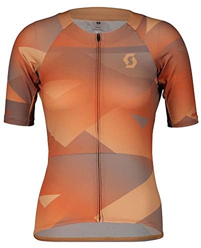 Scott RC Premium Climber Damen Fahrrad Trikot kurz rose beige 2023: Größe: S (36/38)