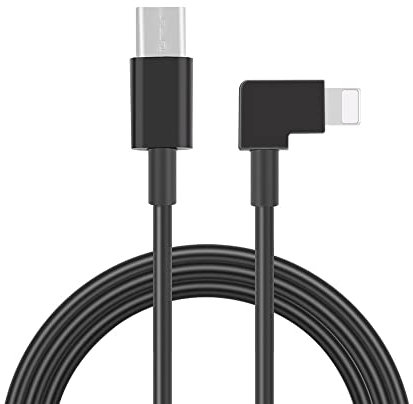 JLANDA Data Cable for DJI FPV Combo Goggles V2 IOS/Type C/Micro USB Adapter for Ipad Air/MINI IPhone Tablet Drone Glasses Accessories (Color : For IOS)