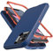 YmhxcY for iPhone 11 Case 6.1 Inch Shockproof Dropproof Dust-Proof Drop Proof 3-Layer Durable Phone Case Heavy Duty Protection Phone Case Cover for Apple iPhone 11-Blue/Orange