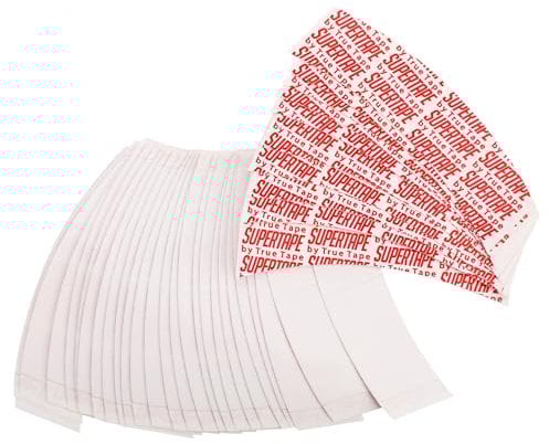 36pcs Double Sided Wig Tapes Extra Strong for Lace Wigs, Waterproof Front Toupee Tape Thin and Light Comfortable Lace Tape for Hair Extension (White)
