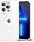 oakxco for iPhone 13 Pro Max Case Clear Magnetic Compatible with Magsafe, Thin Slim Transparent Non Yellowing, Hybrid Soft Silicone Bumper & Hard Plastic Protective Cover for Women, White