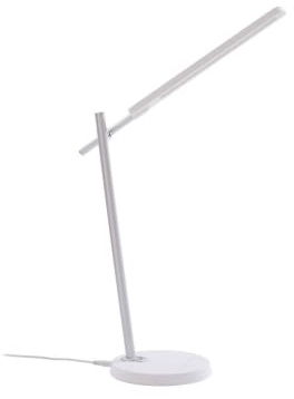 Lindby LED Tischlampe Valtorin dimmbar (Modern) in Weiß (1 flammig,) - Tischleuchte Schreibtischlampe Nachttischlampe Arbeitszimmerleuchte