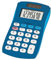 Lexibook - Taschenrechner FRUITIES®, 8 Ziffern, 4 Operationen, Grund- und erweiterte Funktionen, Solar- und Batteriebetrieb, Blau, C208A