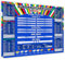 Euro Football Wall Chart 2024 Football Tournament Wallchart Poster Wall Planner Huge A1 Size Includes All Game Days, Kick Off Times, TV Channels & Stadiums