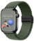 Hinnwer Bracelets Tressé pour Apple Watch Bracelet 41mm 40mm 38mm, Élastique Nylon Band avec Fermoir Magnétique pour iWatch SE 2 SE Series 10 9 8 7 6 5 4 3 2 1 Vert Olive