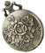 WRITWAA Viktorianische Taschenuhr Mit Rosen-taschenuhr-Halskette Aus Legierung Retro-Uhr Für Damen Quarz-taschenuhr-Design