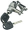 Arotzelox Serrure de porte de coffre de voiture pour Golf Lupo P-lo Sh-r-an Arosa Alha-b-ra Ga-l-xy 1J6827297G 1J6827297C Serrure de coffre de voiture 1J6827297D
