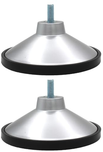 ZEPFJHE 2pcs Billardtisch Bein Leveler Möbel Füße Billardtisch Füße Einstellen des Pads Adjust Able Levelerer