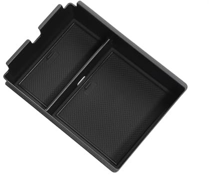 CAQRBCX Caja de Almacenamiento Compatible con Kia para Sportage NQ5 2022 Caja De Almacenamiento para Reposabrazos Coche Bandeja Consola Central Organizador Accesorios Interiores Ordenación Central