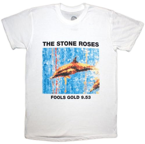 Rock Off officially licensed products The Stone Roses Fools Gold T Shirt L