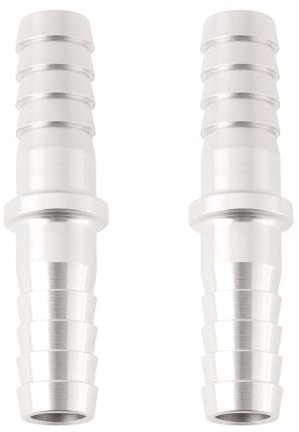 eMagTech Lot de 2 Connecteurs de Tuyau de Carburant 8 Mm Adaptateur en Cuivre pour Automobiles Et Motos