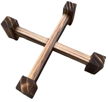 HEMOTON Soporte de Madera para Macetas de Plantas Estante para y Ventanas para Decoración y de el