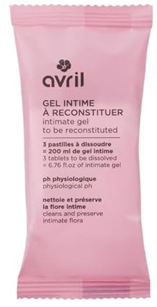 Avril Gel Intime à Reconstituer Bio – Hygiène Intime Douce, Vegan, Certifié Cosmos Organic, Format Éco-Responsable
