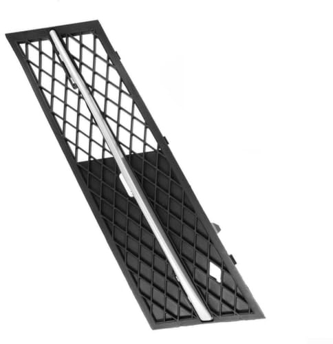 Nebelscheinwerfer Abdeckung Grill Schwarz ABS für BMW für f10 für f18 11-13(Left)