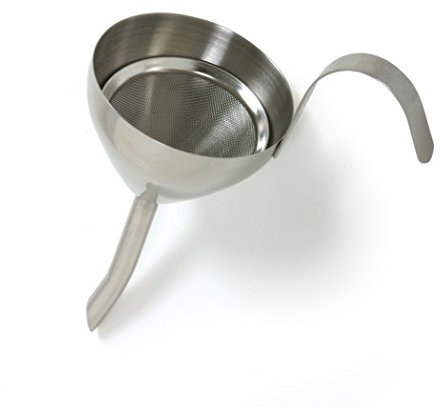 Norpro 242 Stainless Steel Funnel with Strainer, 3-Inch Mouth Diameter, As Shown