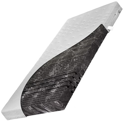 DaMi Air-Balance 7-Zonen Matratze 120 x 200 cm, 16 cm hoch, für Guten Schlaf & gegen Rückenschmerzen, Orthopädische Bett-Matratze (RG 35 H2), Komfortmatratze Gel Komfort Schaum Mattress Roll