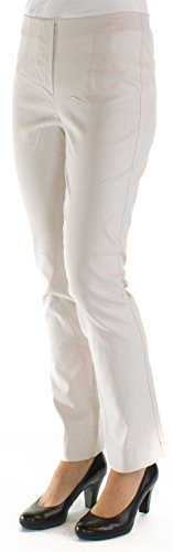 Stehmann INA-740, Bequeme,stretchige Damenhose-Bitte mindestens 1 Nummer Kleiner bestellen, Kalk, 38