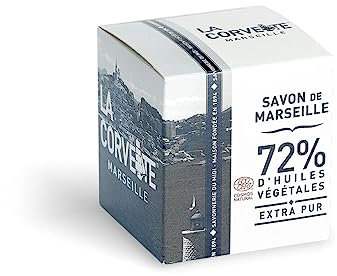 La Corvette, Seifenwürfel Extra reine Marseille in Pappschachtel, 200 g
