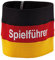 POWERSHOT Kapitänsbinde (Schwarz-rot-gelb)