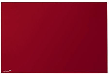 Legamaster 7-104763 Glasboard Colour, Glas-Magnettafel, 150 x 100 cm, rot