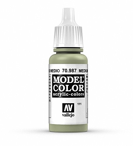 Vallejo, Model Color, Acrylfarbe, 17 ml Mittelgrau