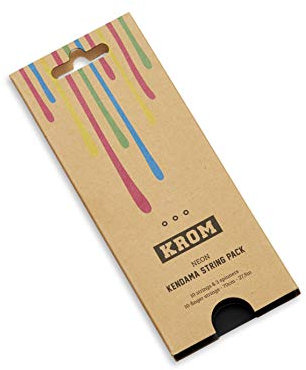 KROM Kendama NEON String Pack - 5 verschieden Farben - 70cm / 27,5in