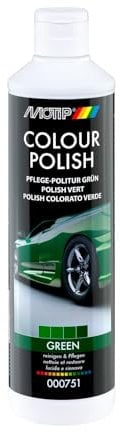 Motip Color Politur Colour Polish Grün Green Lackpflege Auto 000751 500Ml