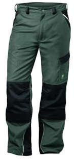 *CHARLTON* CANVAS BUNDHOSE ELYSEE GRAU/SCHWARZ