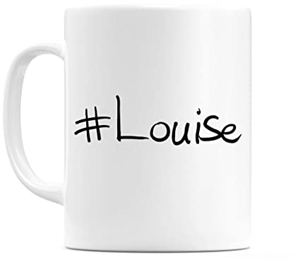 WeDoMugs #Louise 11oz Ceramic Coffee Tea Gift Mug Cup