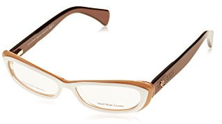 Alexander McQueen Gestell AMQ 4181_WCM (52 mm) braun/weiß