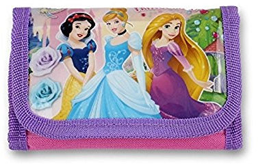Portefeuille Princesse Disney * 600-042 * 3 Volets/Fille * Neuf *
