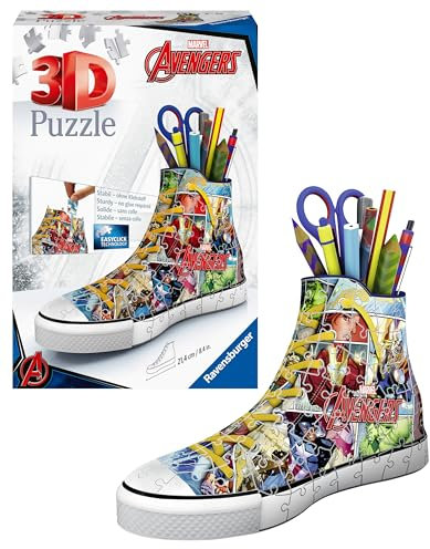 Ravensburger UK 12113 Marvel Avengers Comic Book Sneaker 3D Jigsaw Puzzle