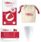Coppa Menstrual Sileu Cup Rose - Modello facile da applicare - Aiuta a prevenire infezioni urinarie e la cistite - Taglia L, trasparente, flessibilità standard