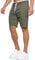 Indicode Herren Aldrich Sweatshorts mit Kordelzug | Herrenshorts Sportshorts für Männer Beetle, L