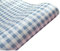 Papier Contact décoratif Vichy en Vinyle Autocollant pour armoires de Cuisine, Garde-Manger, réfrigérateurs, Loisirs créatifs (45 cm x 3 m, Bleu)