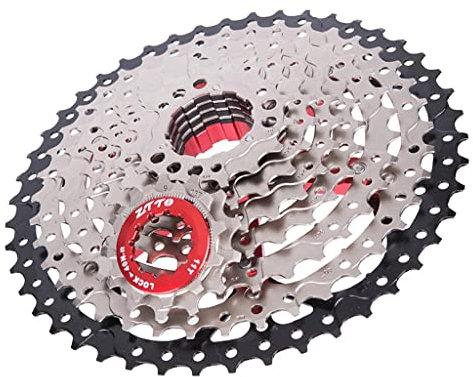 CUTICATE Premium Fahrrad MTB Freilauf 9 Fach Kassette 11-46 T Gewicht: 480g