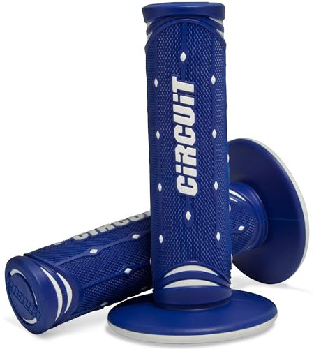 CIRCUIT Equipment MA0042-242 Motorradgriffe Jupiter, Blau/Weiß