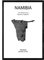 Poster von Namibia. Blätter von Ländern und Kontinenten. A3 Größe
