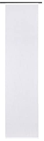 Schiebevorhang Lou 60x245 cm 1 Stück Weiß Uni