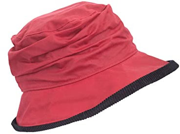 WALKER AND HAWKES - Diana - Damen Country-Hut gewachst - Rot - 3XS/XXS (54cm/55cm)