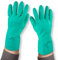 HMH Gummihandschuhe aus Nitril Putzhandschuhe Gr. L und XL Haushaltshandschuhe chemikalienbeständig Schutzhandschuhe lang Chemikalienschutzhandschuhe (12, XL (10))