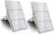 SOLIKU 2×300W Proyector LED Floodlight 24000lm Focos LED Exterior para patio Impermeable IP65 6500K Blanco Frío, Reflector LED para patio garaje taller