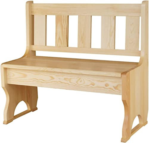 k koma Kiefer Holz Bank Kiefer MASSIVHOLZ NEU Landhaus Kiefer Lackiert (85)