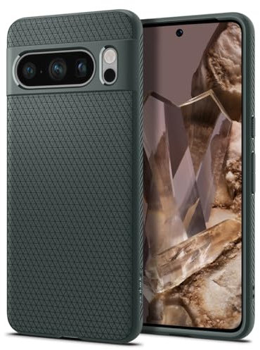 Spigen Liquid Air Case Compatible with Google Pixel 8 Pro - Abyss Green