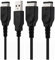 WICAREYO Ladekabel USB Ladegerät kabel und 2-Player Game Link Kabel für Gameboy Advance SP GBA SP