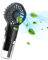 Fulenyi Fan with Water Spray Mist Fan, Battery Operated Portable Mist Fan - Sprayer Fan Small Fan Face Steamer for Home Travel Outdoors