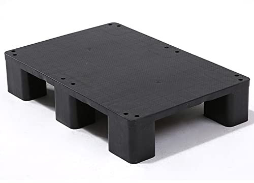 JHLP Kunststoffpalette, 0,5 kg. Kapazität Modulares Güterregal für Lager – Gabelstapler Paletten mit Küchenschrank Aufbewahrung – Garage Essential