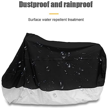 KYhats Motorrad Anpassung Wasserdicht Abdeckplane, für BMW F800GT Outdoor Winterfest Moped Abdeckung Winddicht UV-Beständiges Staubschutz
