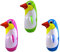 NUOBESTY 6pcs Set Inflatable Penguin Toy Tumbler Toy for Kids Christmas Decorations Kids Clothes Penguin Bath Boxing Toys Children Inflatable for Tumbler 3d