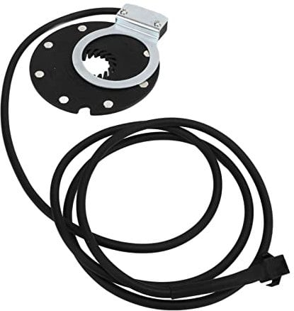 Fussbudget Bike Power Pedal Assist Sensor, 8 Magnets PAS Pedal Assistant Sensor for Electric Bike Mountain Bike (SM Connector)